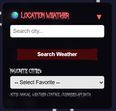 Eerie Weather App – screenshot 7