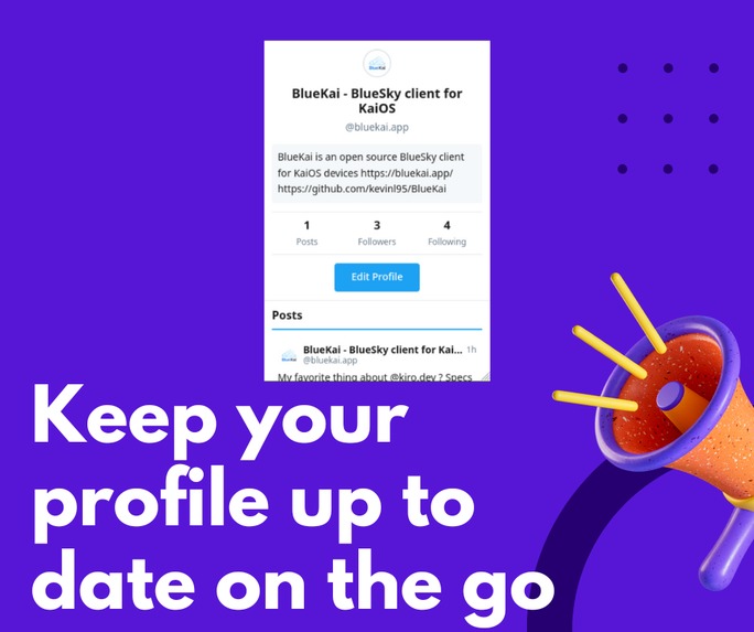 BlueKai - BlueSky on a flip phone! – screenshot 5