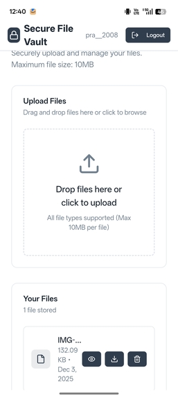 File safer  – screenshot 1