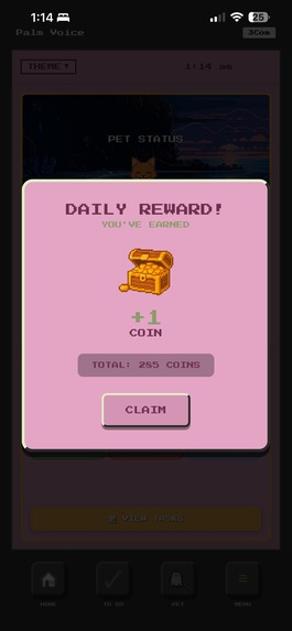 PalmVoice – screenshot 3