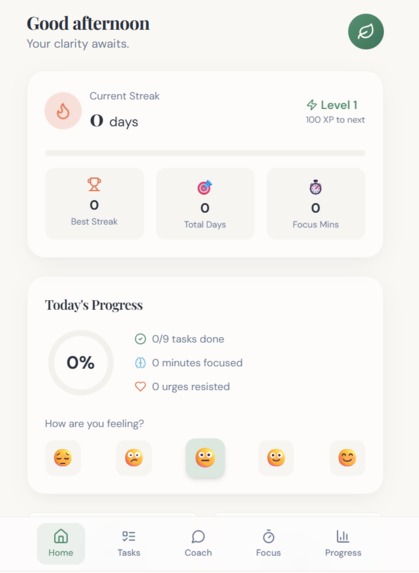 Dopamine Detox Coach – screenshot 1