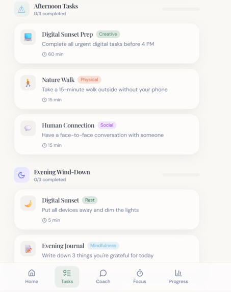 Dopamine Detox Coach – screenshot 4