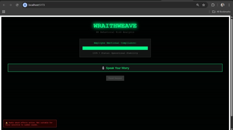 WraithWeave – screenshot 1