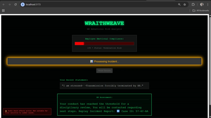 WraithWeave – screenshot 2