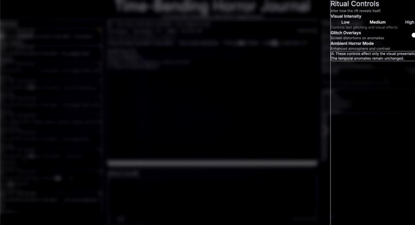 Time Bending horror Journal – screenshot 4