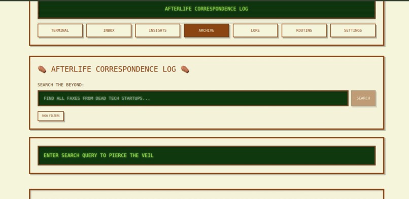 GhostFax — The AI-Powered Fax Machine Reborn – screenshot 9