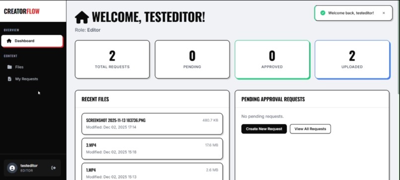 Creator Flow – screenshot 1