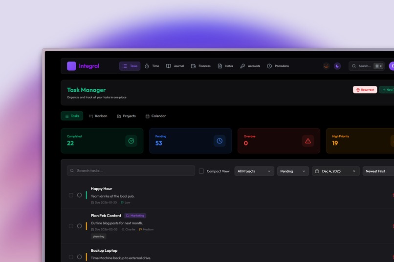 Integral – screenshot 5