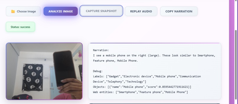 VisionVoice AI – screenshot 3