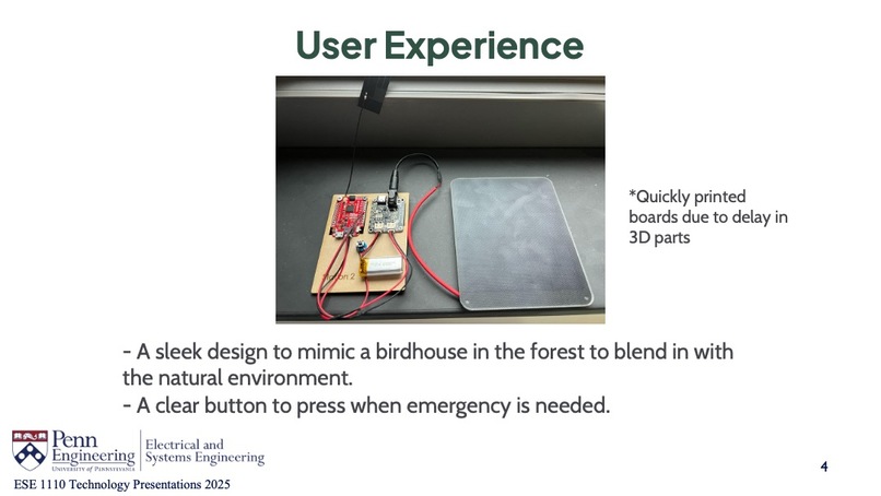 ESE 1110, Team 17, Chirp4Help – screenshot 4