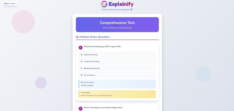EXPLAINIFY – screenshot 1