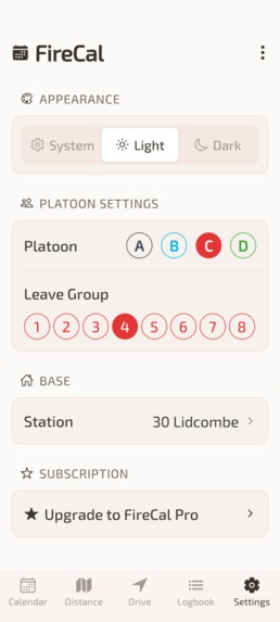 Firefighter Shift Calendar – screenshot 18