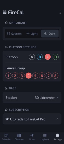 Firefighter Shift Calendar – screenshot 9