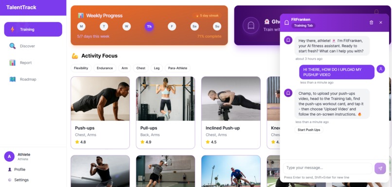 Talent Track – screenshot 4
