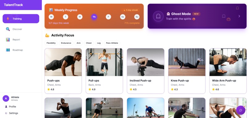 Talent Track – screenshot 7