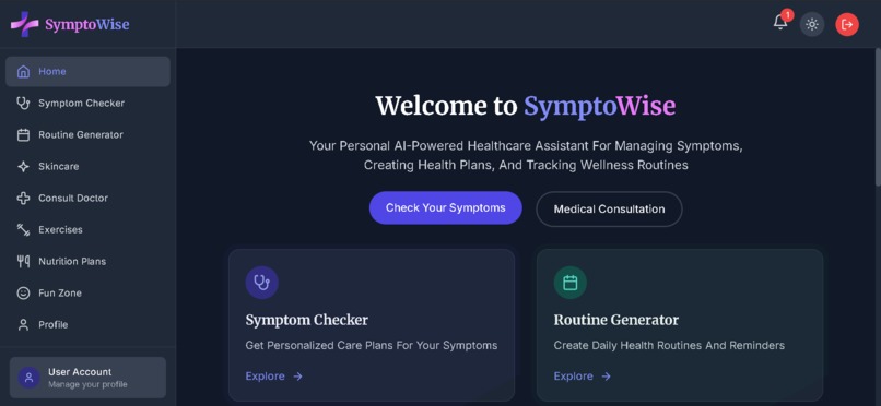 SymptoWise – screenshot 3