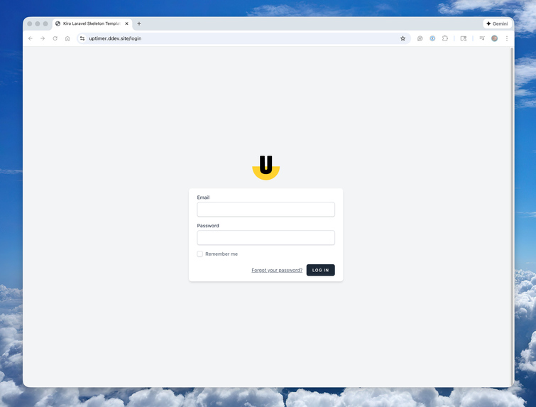 Kiro Laravel Skeleton – screenshot 12