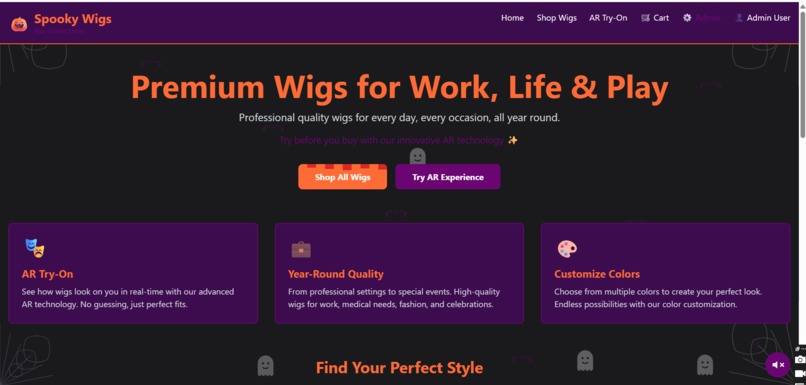 Spooky Wigs – screenshot 1