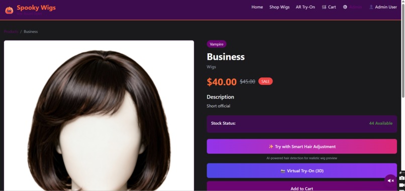 Spooky Wigs – screenshot 2