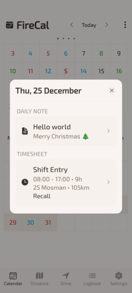 Firefighter Shift Calendar – screenshot 13