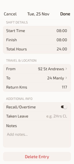 Firefighter Shift Calendar – screenshot 14