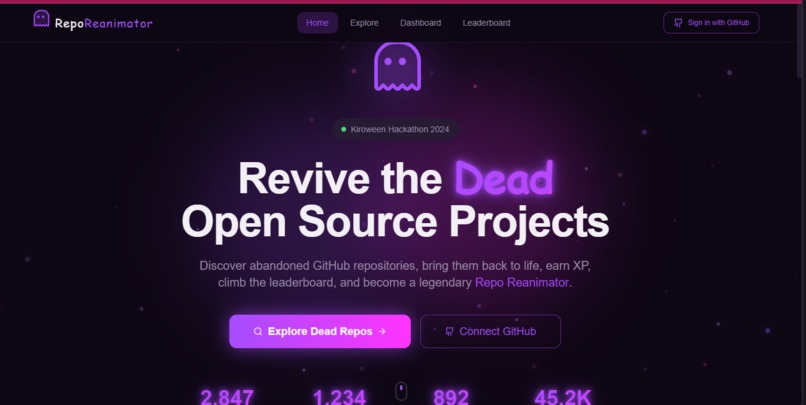 RepoReanimator – screenshot 1