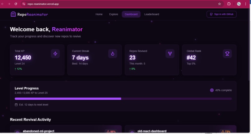 RepoReanimator – screenshot 5