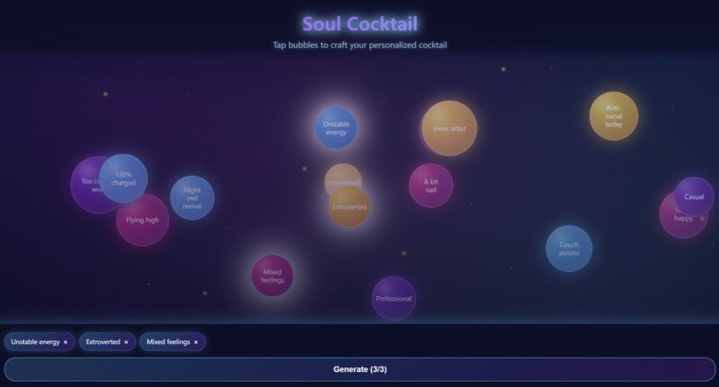 Mystic Night Cocktail – screenshot 1