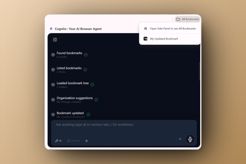 Cognito : Your AI Browser Agent – screenshot 3