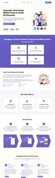 Content marketing automation tool  – screenshot 2