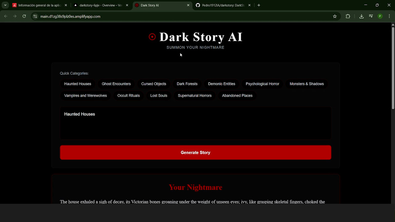 Dark Story AI – screenshot 5