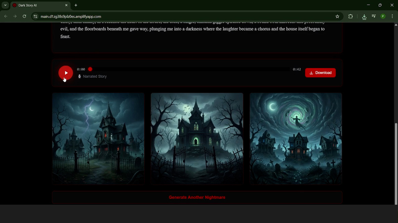 Dark Story AI – screenshot 1