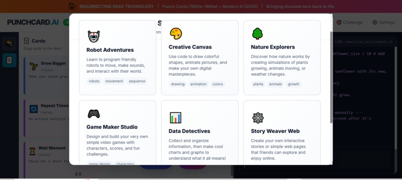 PUNCHCARD.AI – screenshot 3