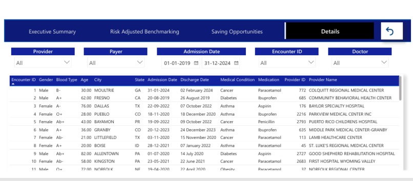 Healthcare-Claims-Cost-Optimization-Provider-Risk-Dashboard – screenshot 4