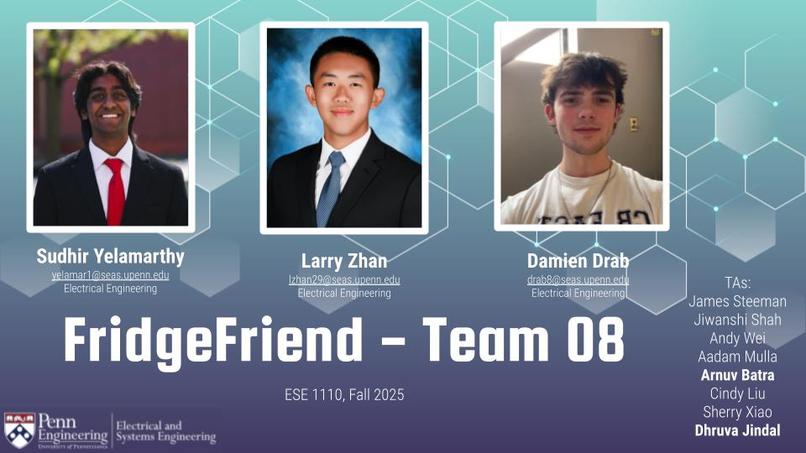 ESE 1110, Team 08, FridgeFriend – screenshot 1