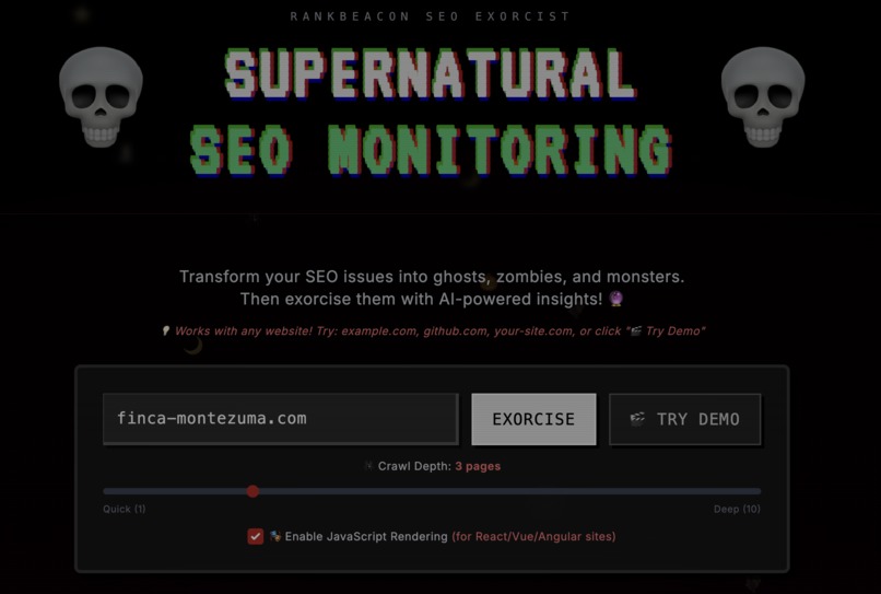 RankBeacon SEO Exorcist – screenshot 2