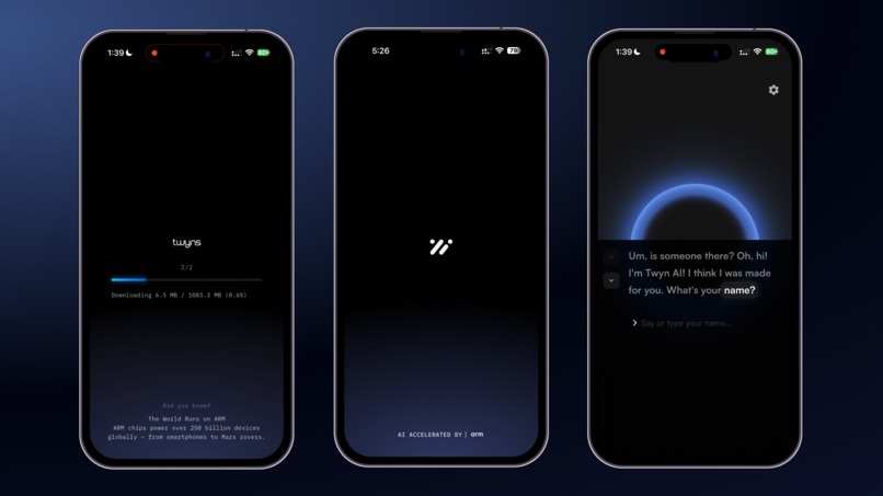 Twyns | Your Private AI Brain, Supercharged by ARM – screenshot 2