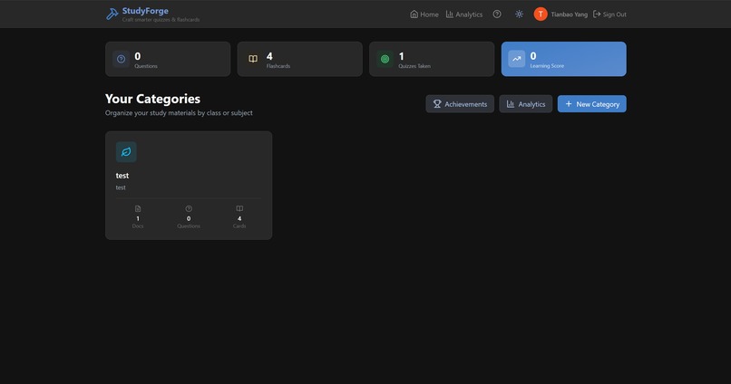 StudyForge – screenshot 5