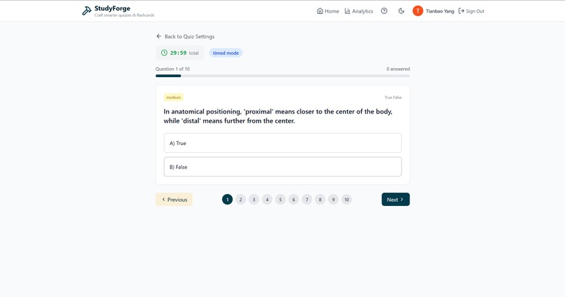 StudyForge – screenshot 10