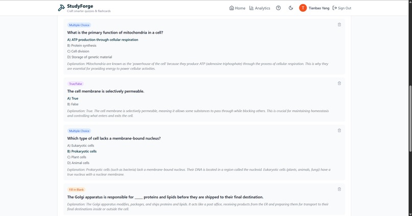 StudyForge – screenshot 7