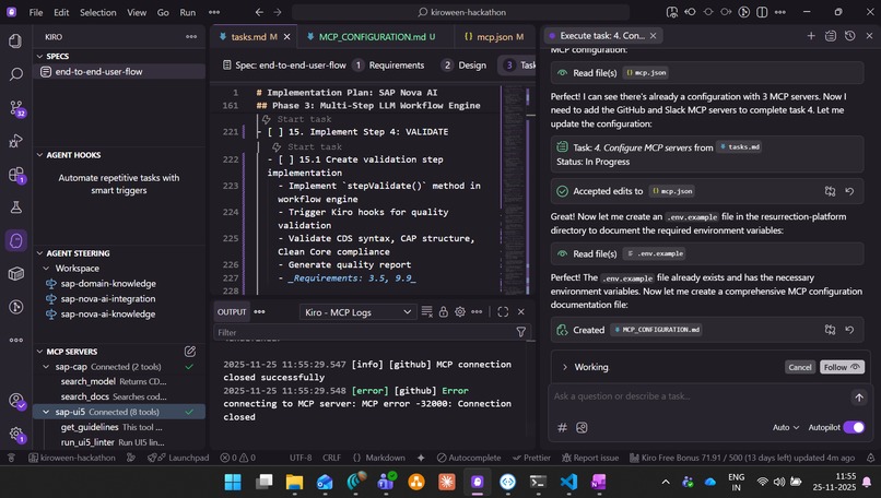 Kiro Powered - SAP Resurrection Platform – screenshot 10