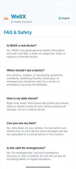 WellX – screenshot 5