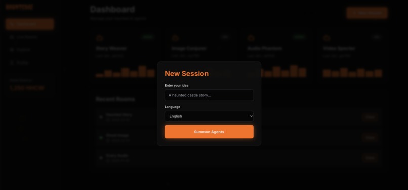 HauntedAI - Multi-Agent AI Platform – screenshot 3
