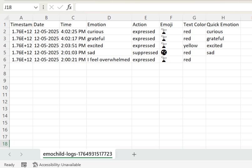 EmoChild: Your Inner Child in Your Pocket – screenshot 7