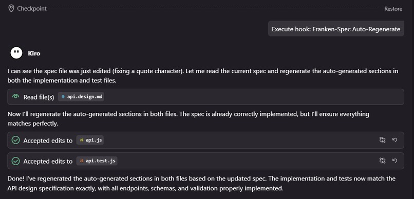 FrankenSpec – screenshot 4