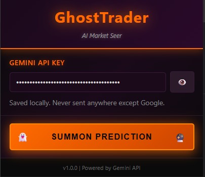 GhostTrader: AI Market Seer – screenshot 1