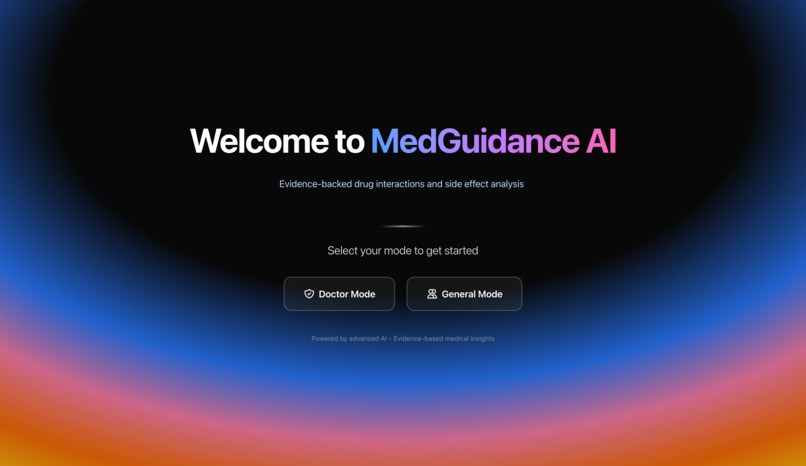 MedGuidance-AI – screenshot 1