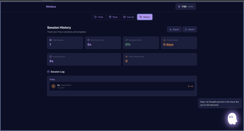 Nimbus – screenshot 2
