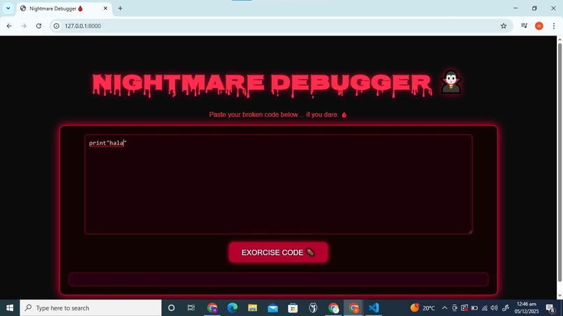 Nightmare Debugger – screenshot 1