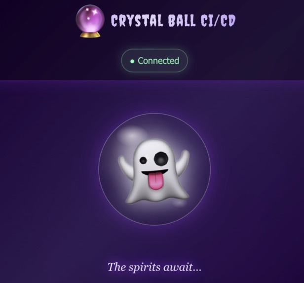 Crystal Ball CI/CD - AI Code Fortune Teller – screenshot 1
